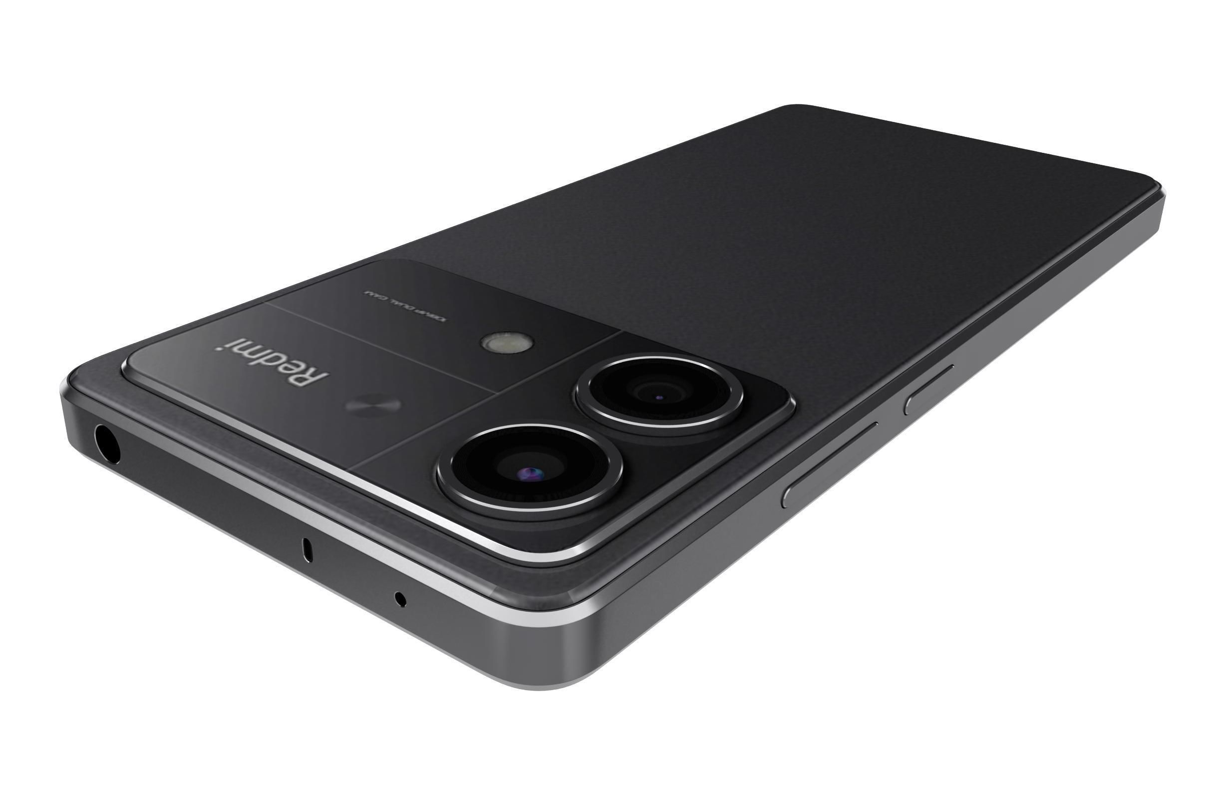 Xiaomi Redmi Note 13R Pro Black 3D model_15