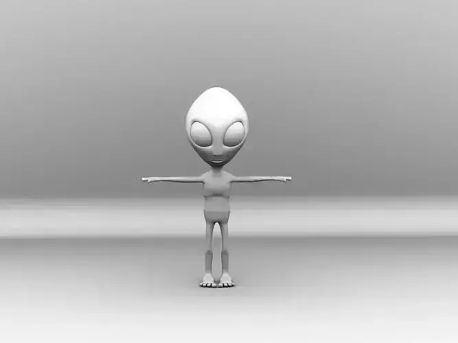 Alien Model humanoid