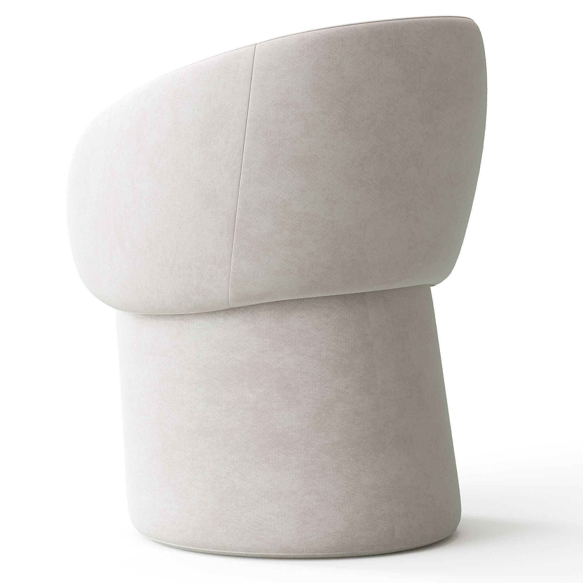 Nebula chair and Padiglioni table 3D model_3