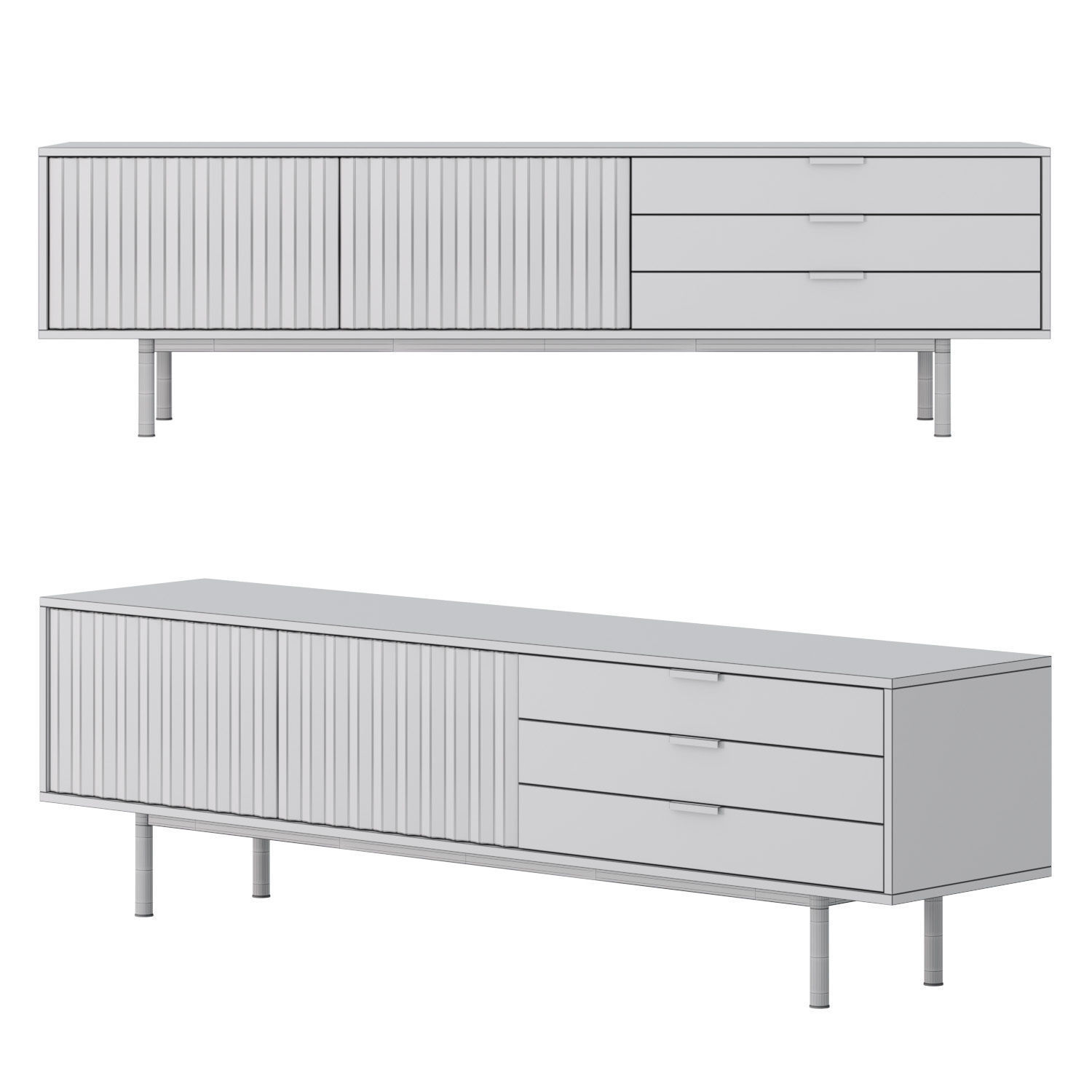 Sierra TV cabinet by Teulat 3D model_1