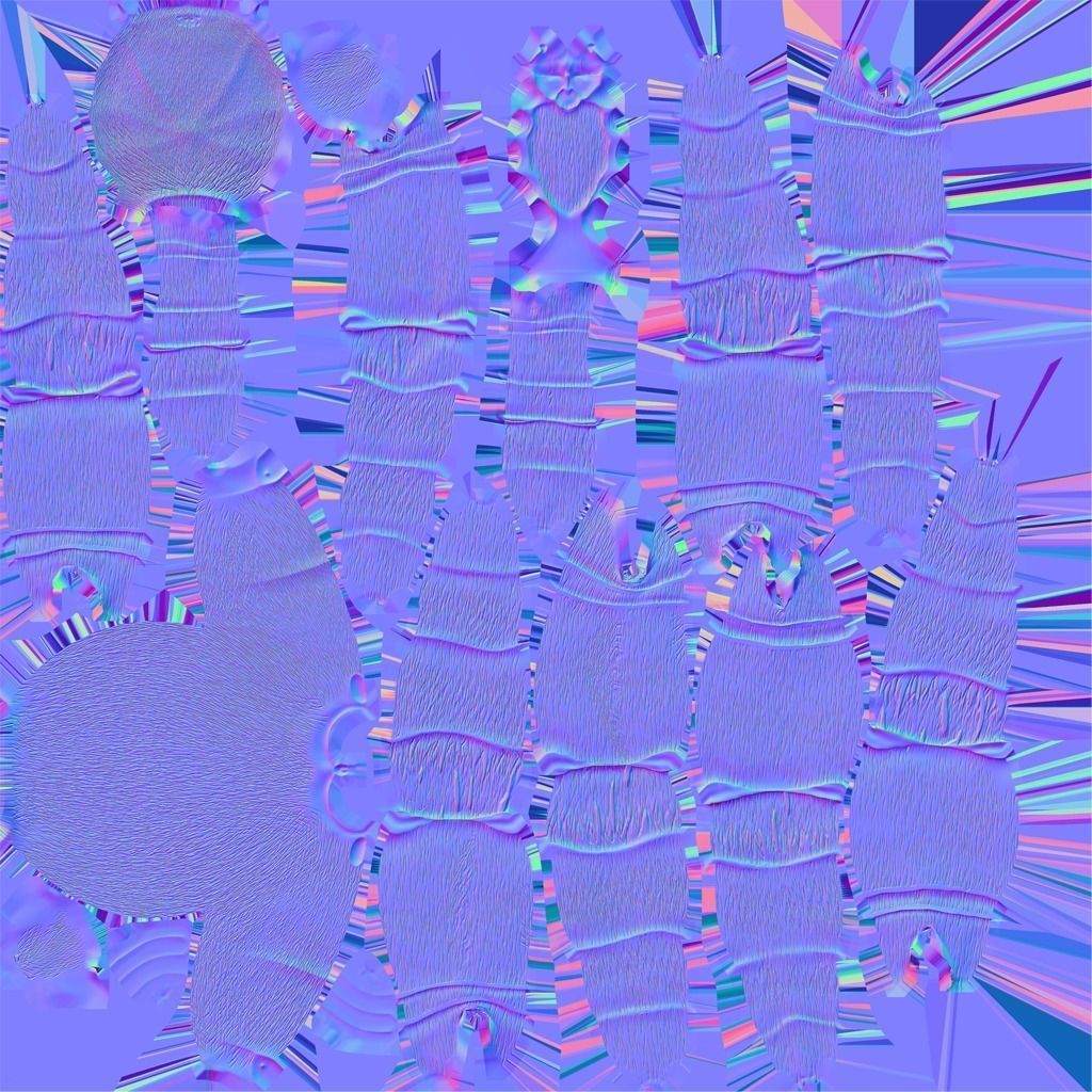 Tarantula Low-poly 3D model_20