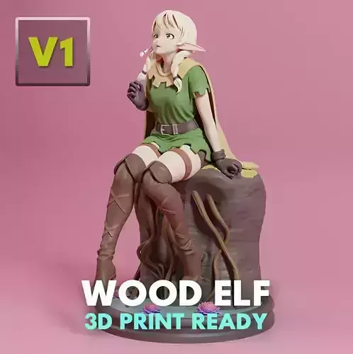 Anime Wood Elf - v1