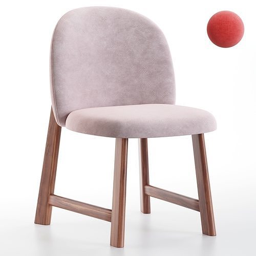 Pheaby chair 3D model 2
