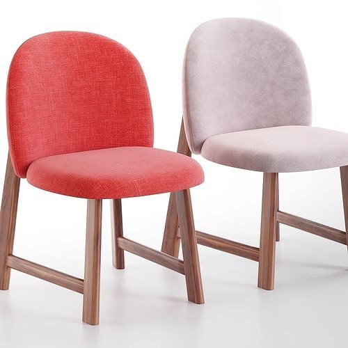 Pheaby chair 3D model 6