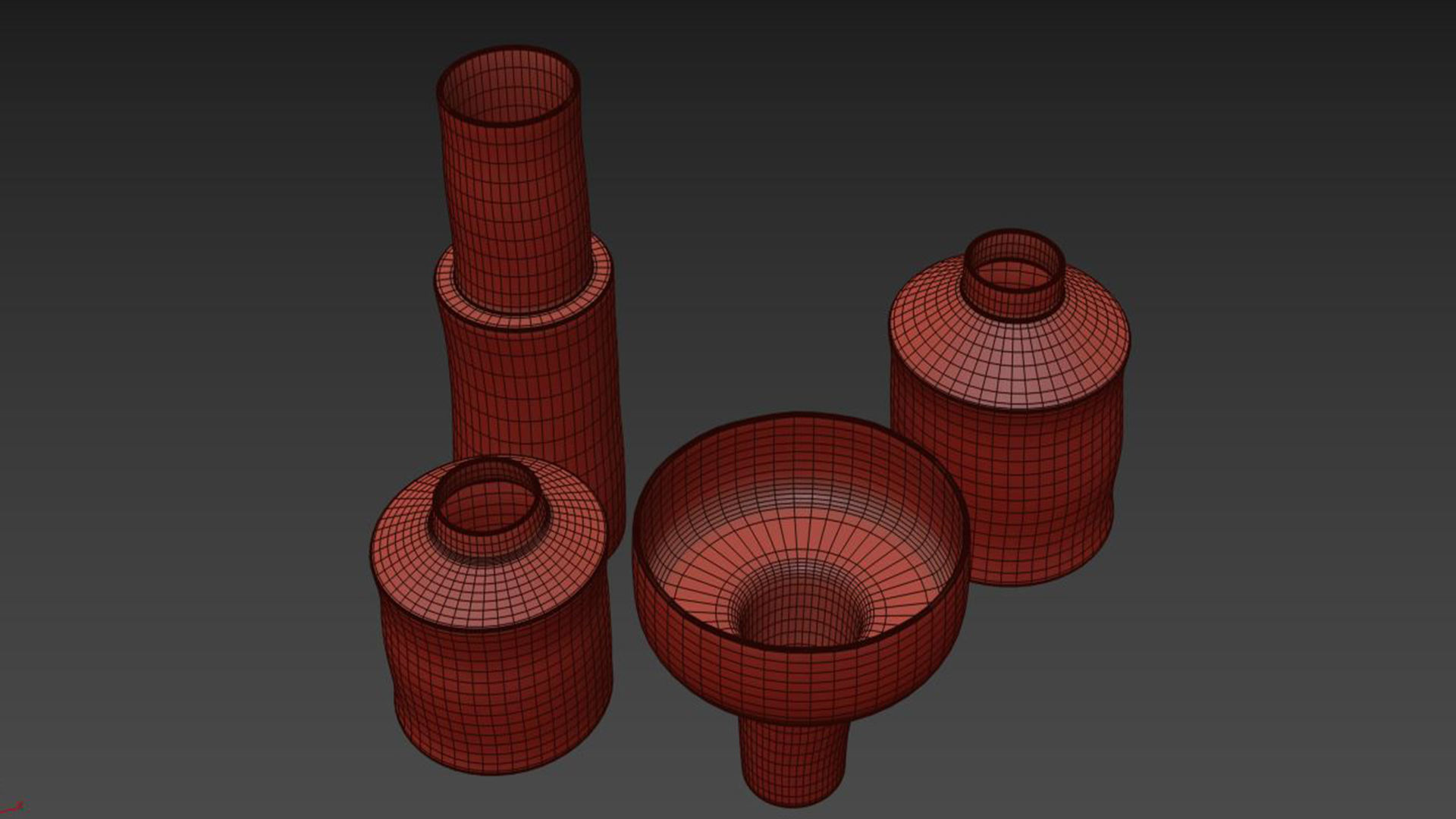 Liang and Eimil Weston Vases 3D model_6