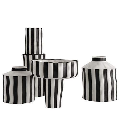 Liang and Eimil Weston Vases 3D model
