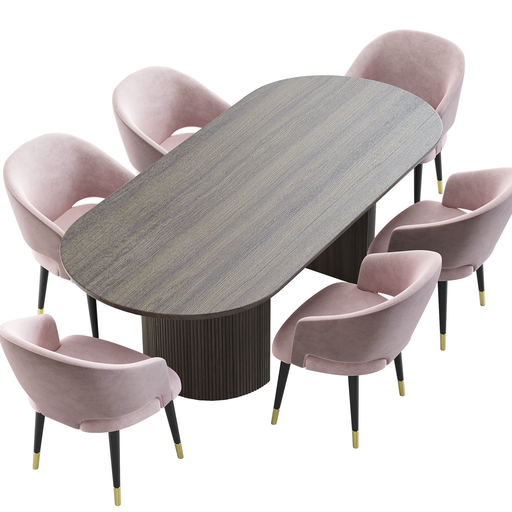 Crop Konyshev and Moon table 3D model_2