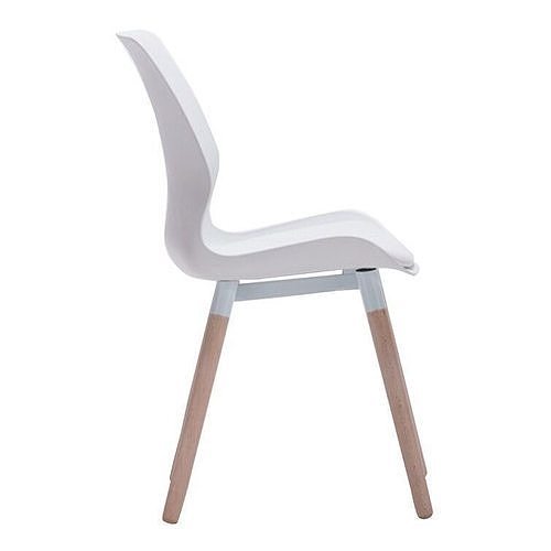 Ashbrook Polyurethane Upholstered Side Chair 3D model 7