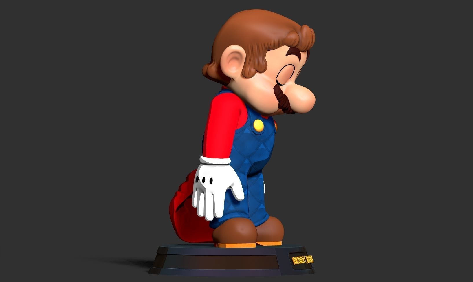 Mario is sorry 3D print model_13