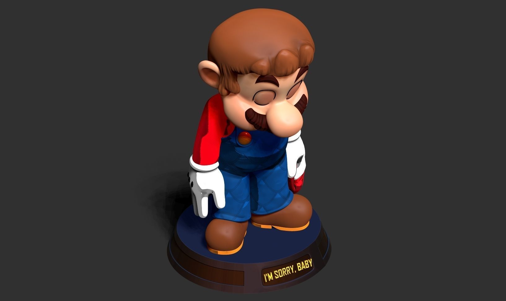 Mario is sorry 3D print model_15