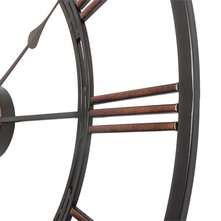 Bernardyn Metal Wall Clock 3D model_5