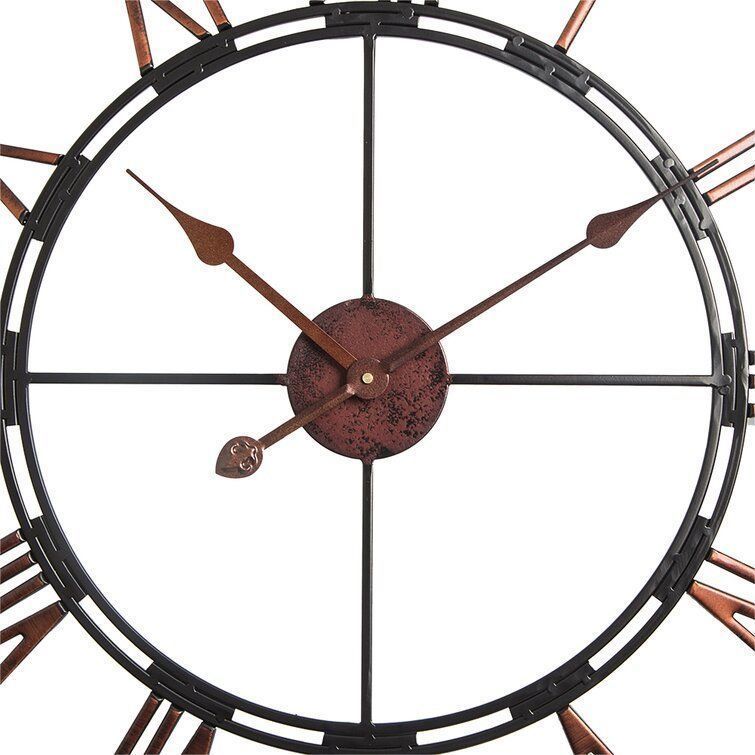 Bernardyn Metal Wall Clock 3D model_4