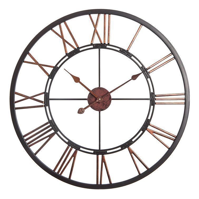 Bernardyn Metal Wall Clock 3D model_6