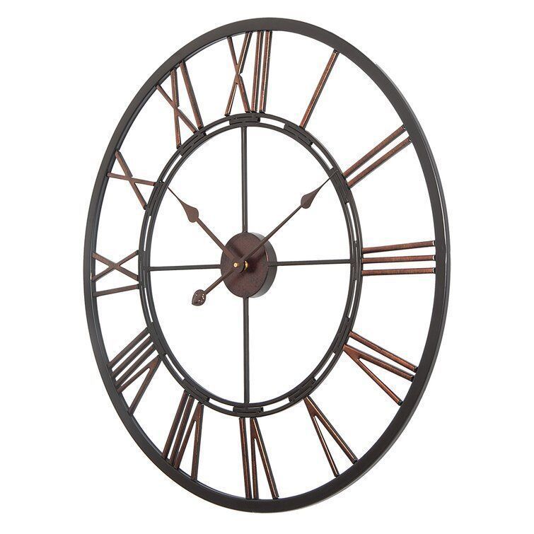 Bernardyn Metal Wall Clock 3D model_1