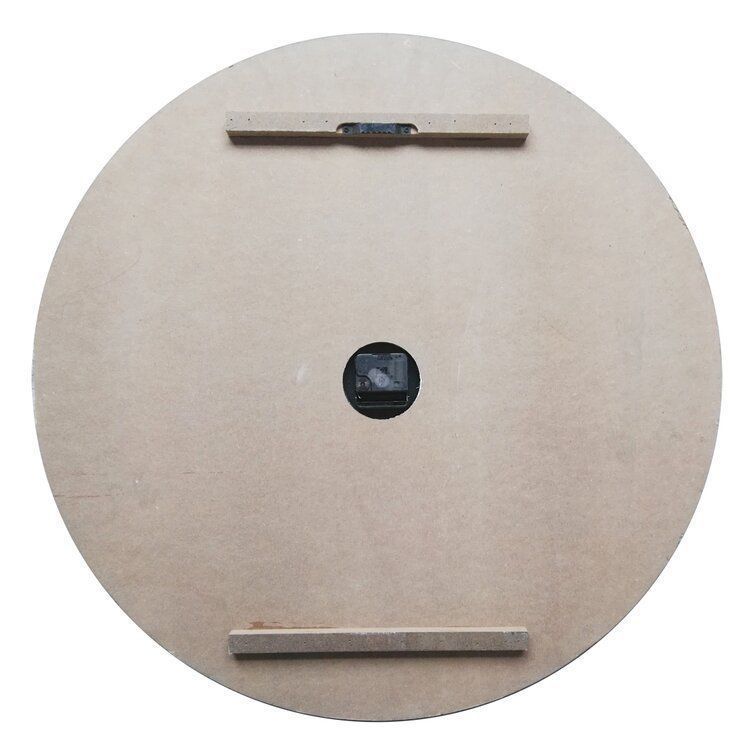 Bernhard Wood Wall Clock 3D model_4