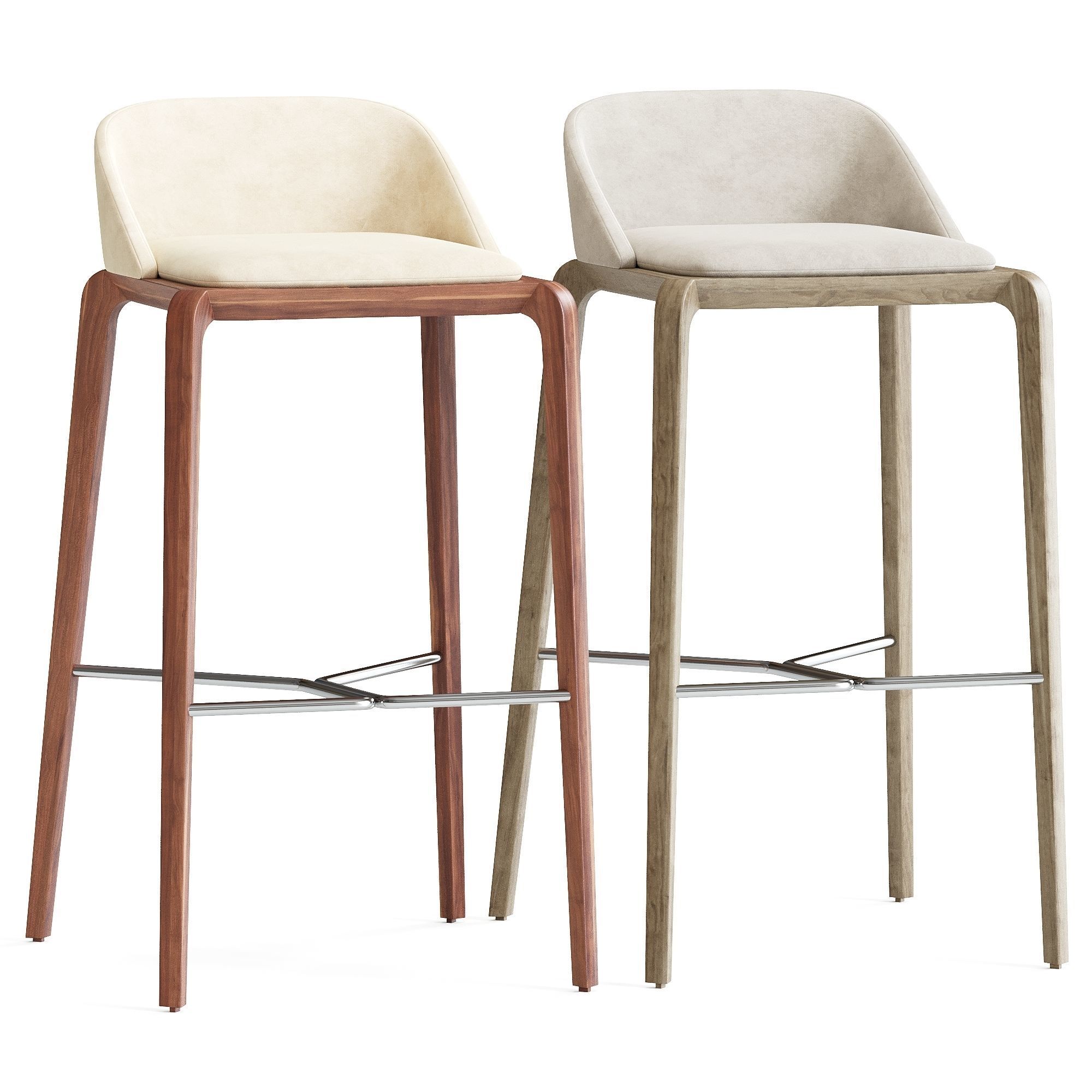 Roche Bobois bar stool Free 3D model_2