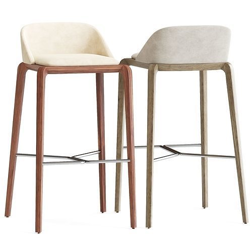 Roche Bobois bar stool Free 3D model