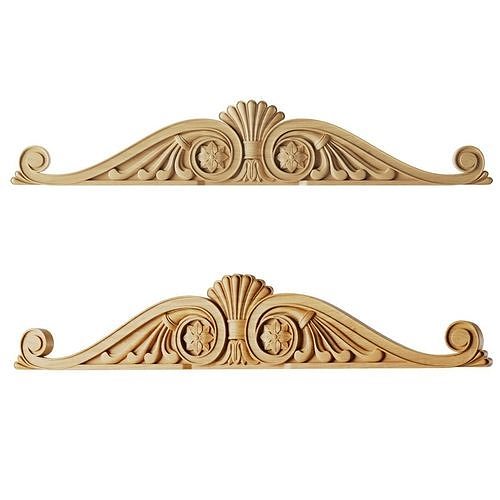 Carved overlay 3D model