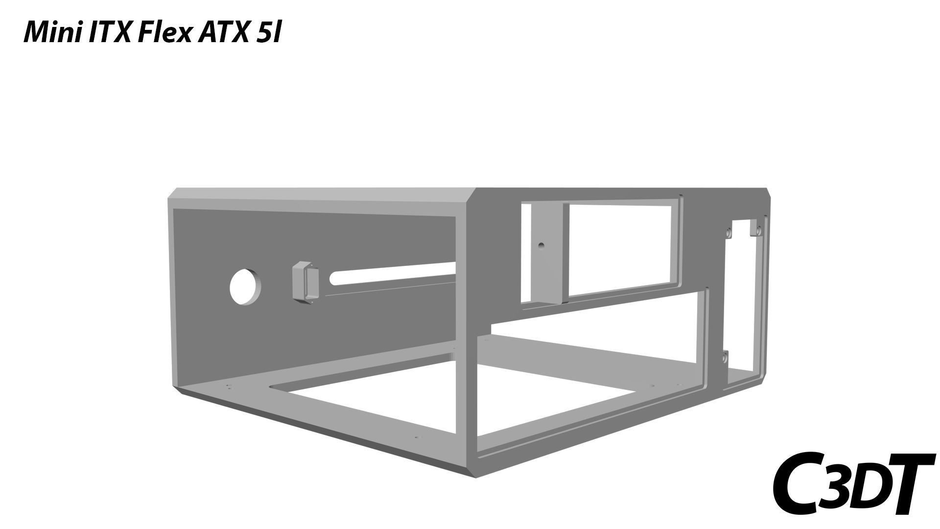 Mini ITX Flex ATX 5l 3D print model_7