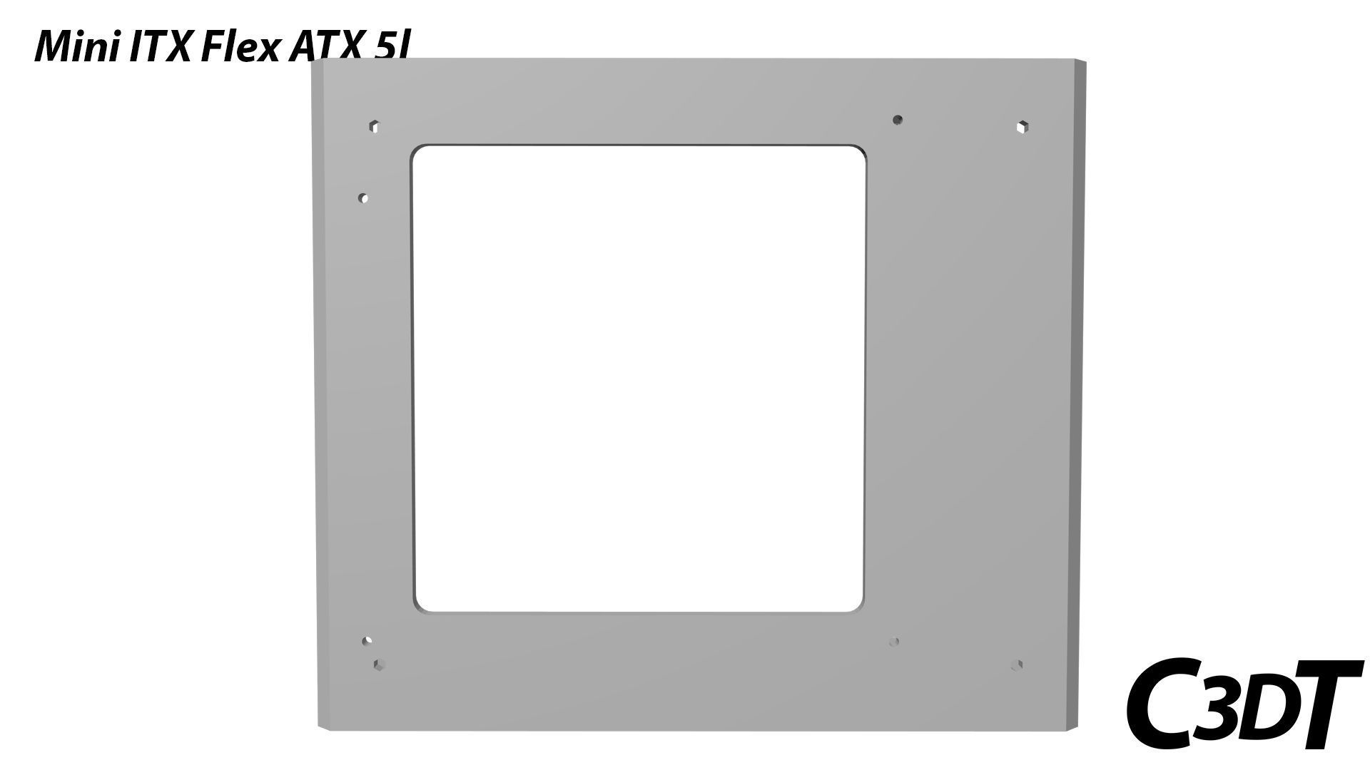 Mini ITX Flex ATX 5l 3D print model_8