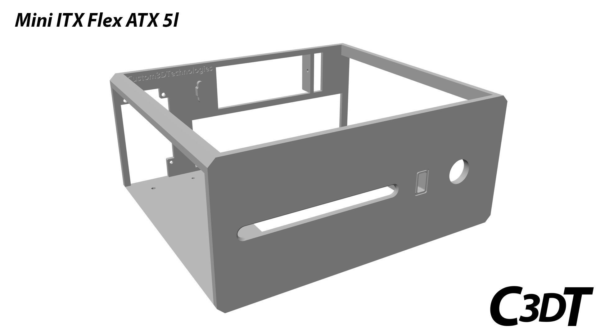 Mini ITX Flex ATX 5l 3D print model_5