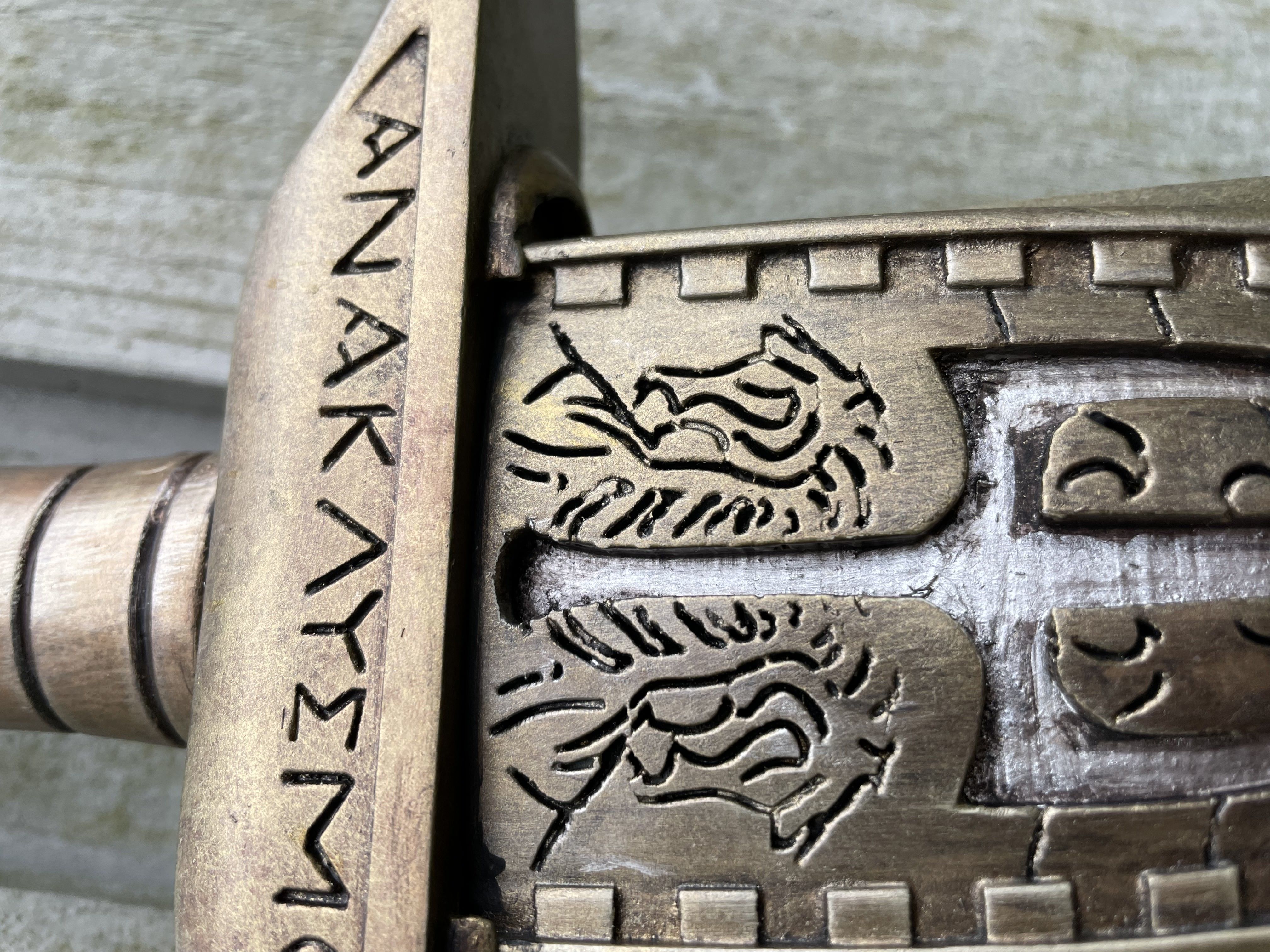 Percy Jackson movie Sword Riptide STL file 3D print model_5