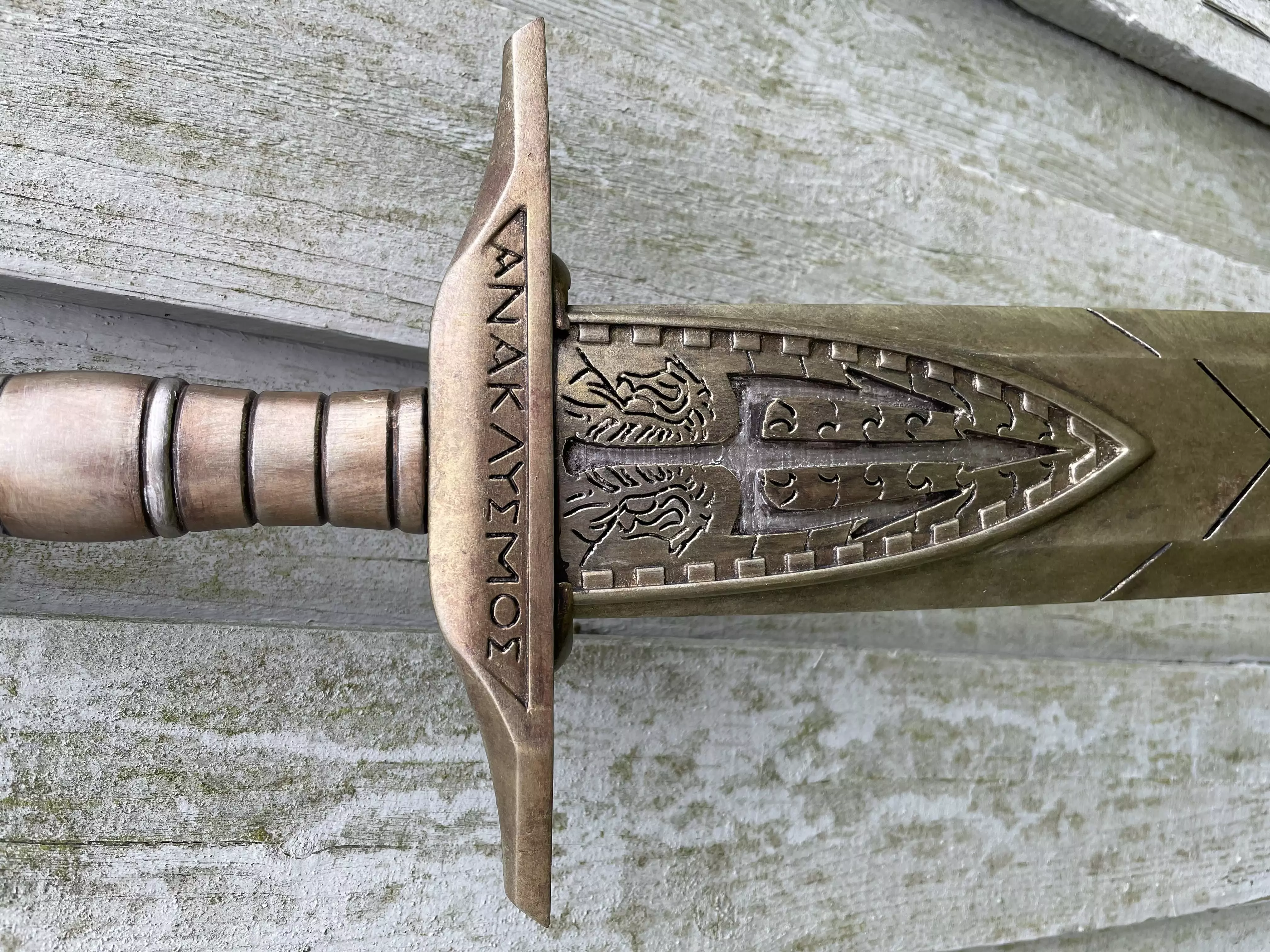 Percy Jackson movie Sword Riptide STL file 3D print model_0