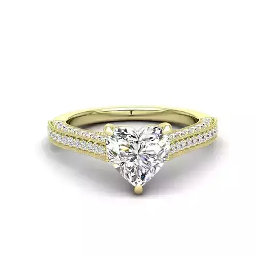 Engagement ring Sophia heart