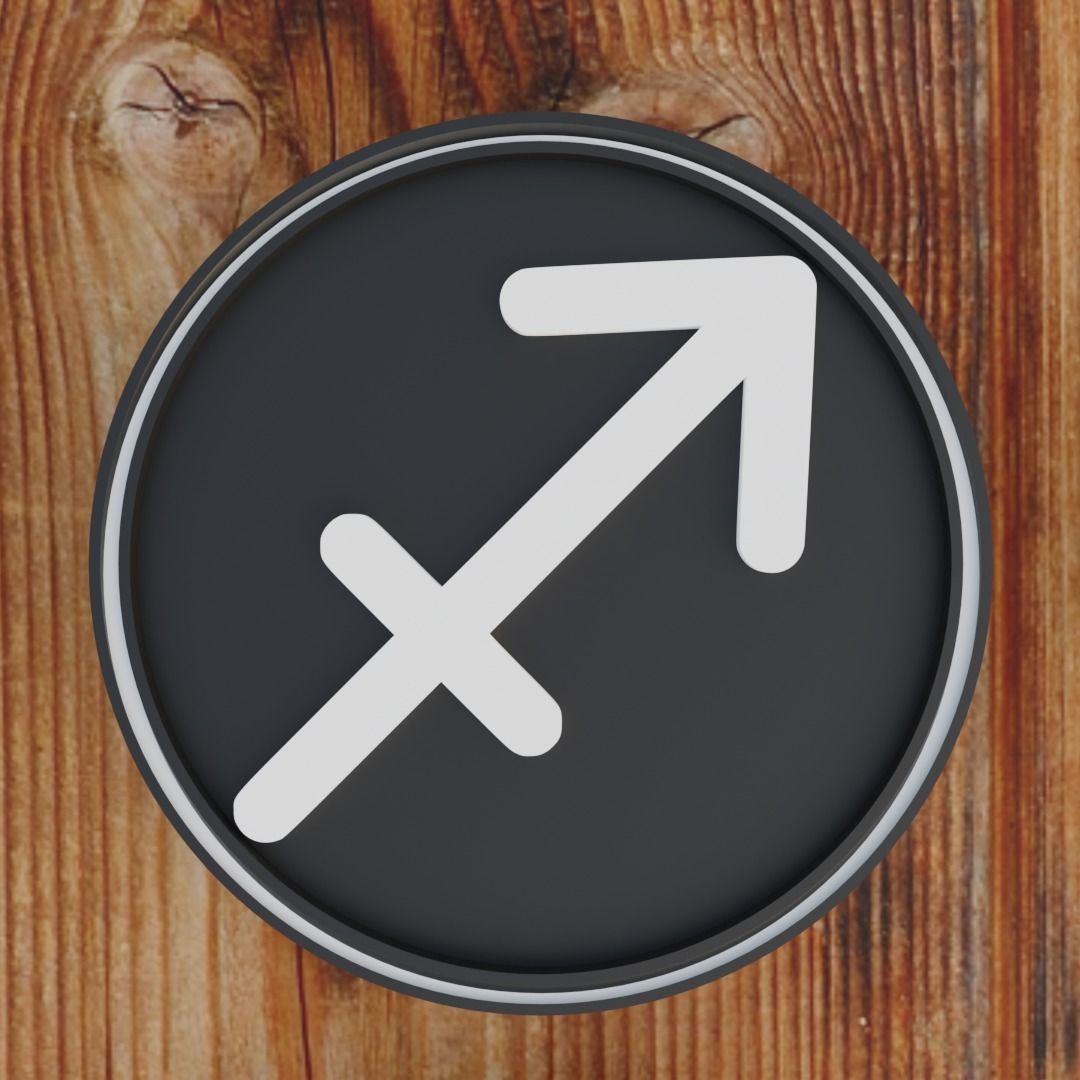 ALL 12 ZODIAC SIGN PACK - WITH CHAIN AND LOCKET 3D print model_12