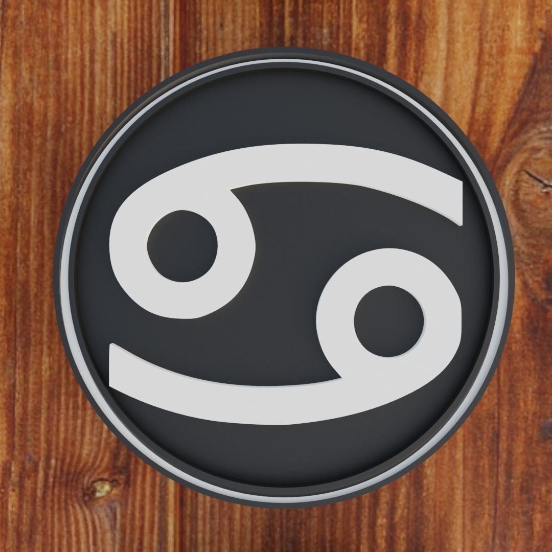 ALL 12 ZODIAC SIGN PACK - WITH CHAIN AND LOCKET 3D print model_6