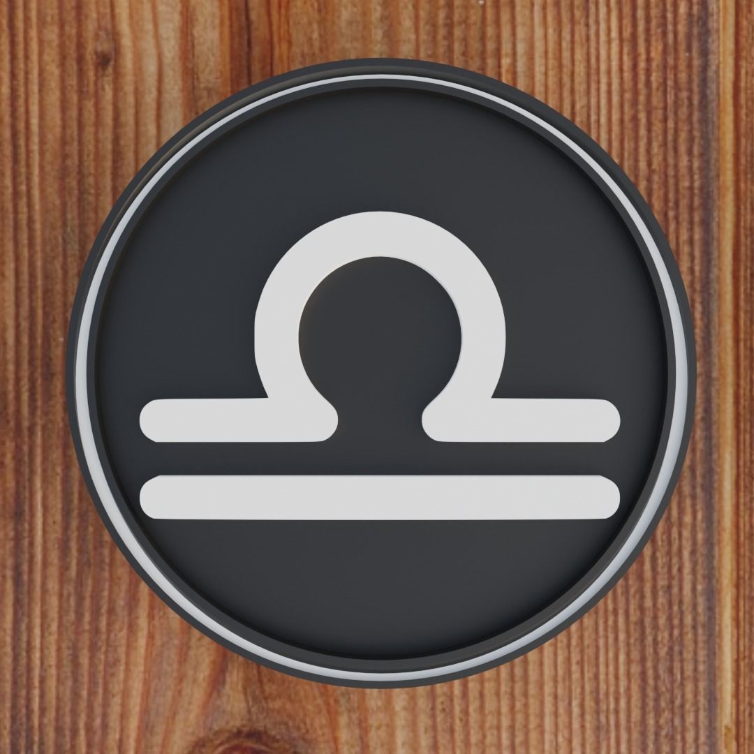 ALL 12 ZODIAC SIGN PACK - WITH CHAIN AND LOCKET 3D print model_10