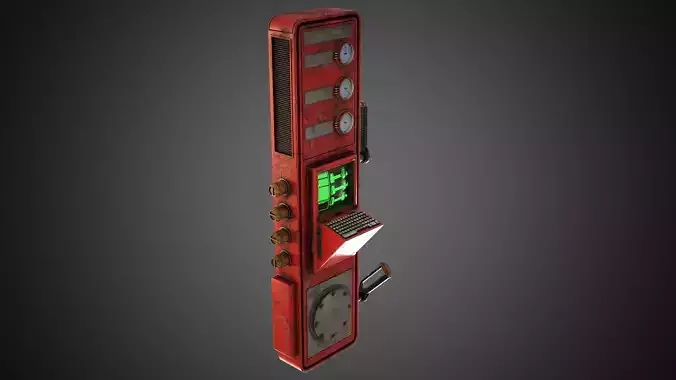 Scifi Pressure Control Panel