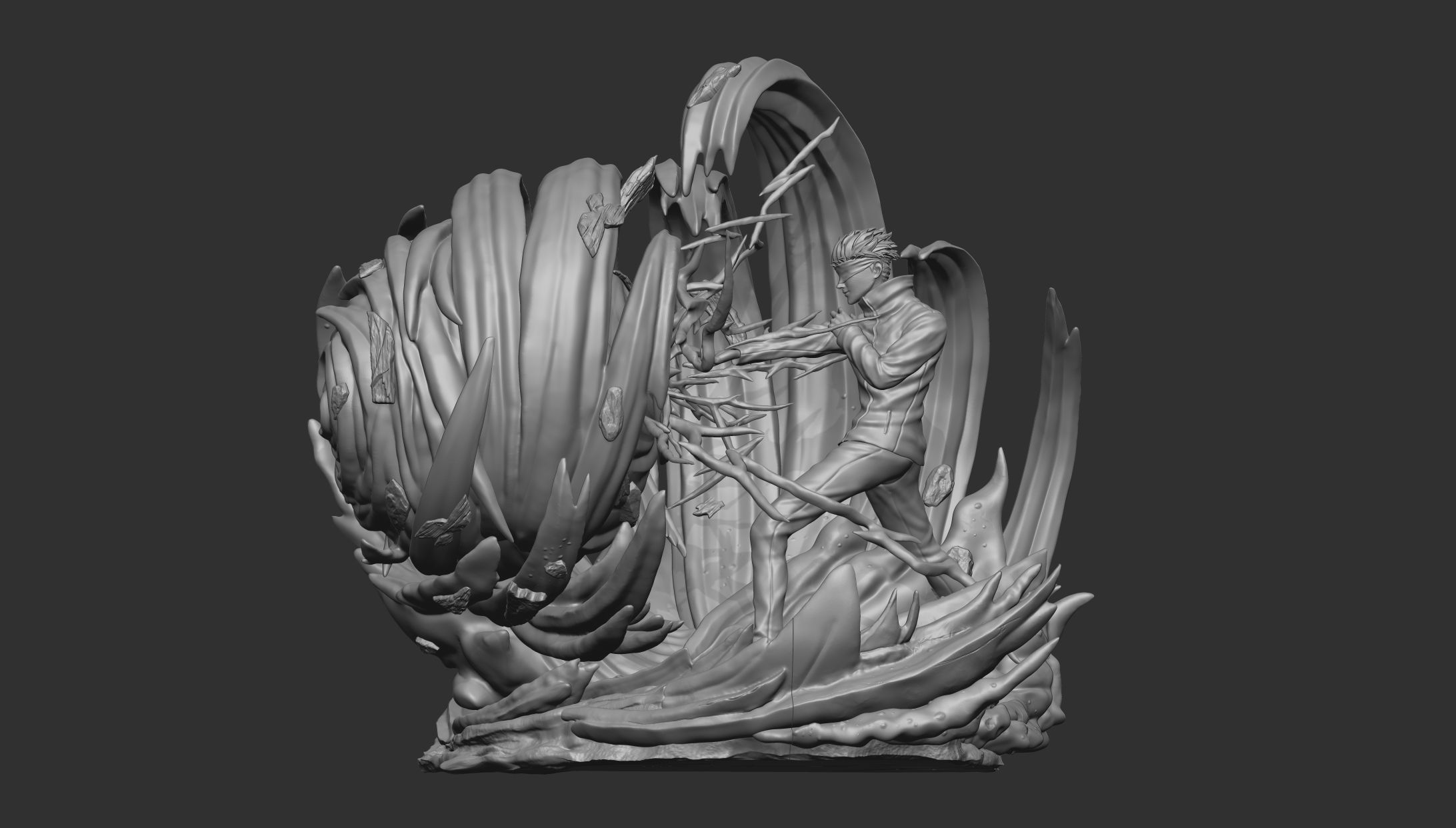 Gojo Satoru 3D print model 3D print model_6