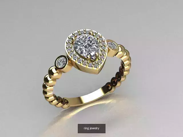 6 rings jewelry in one collection 