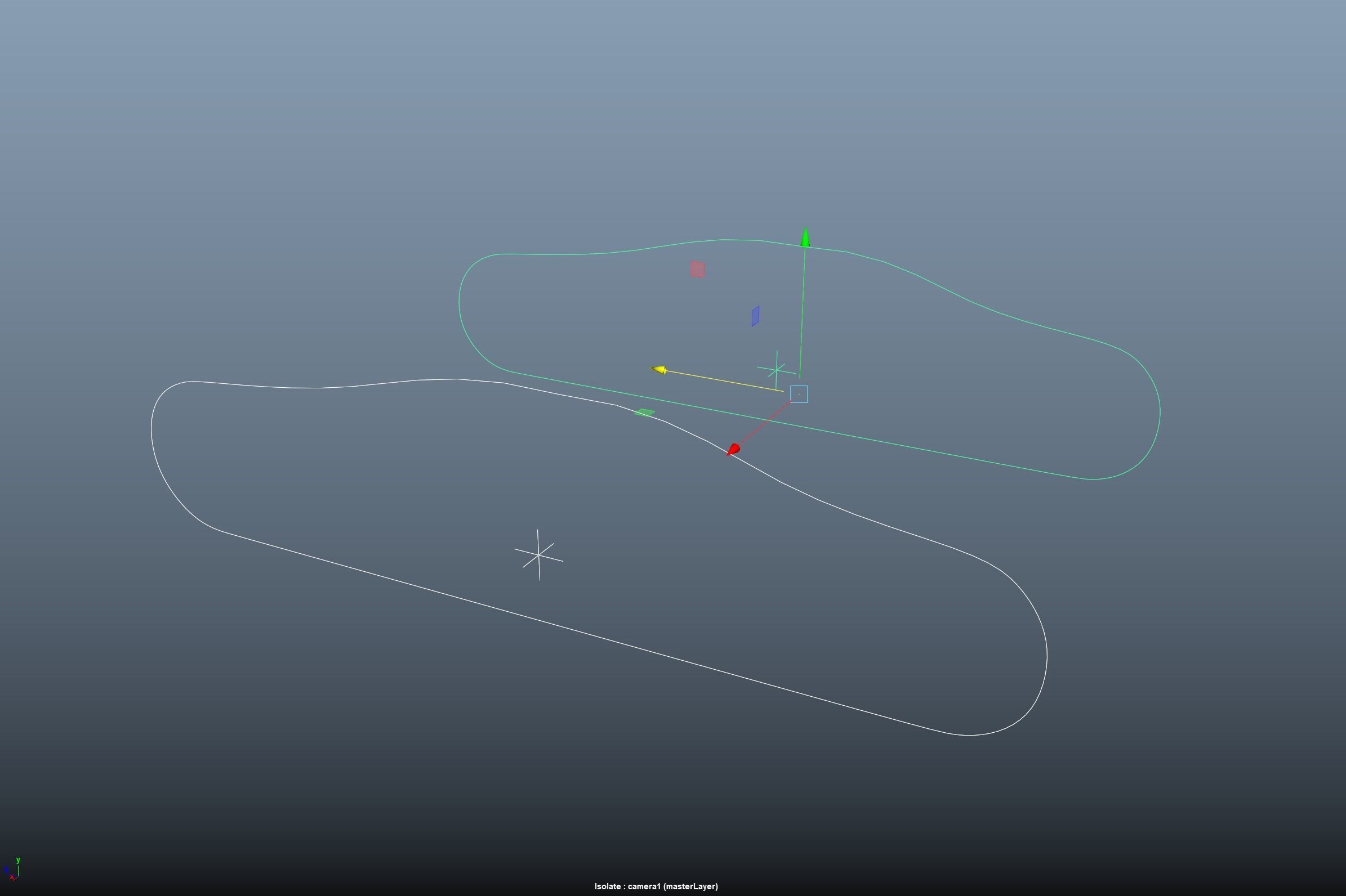 Rigged Maya Tank tracks or Continuous Tracks Low-poly 3D model_21