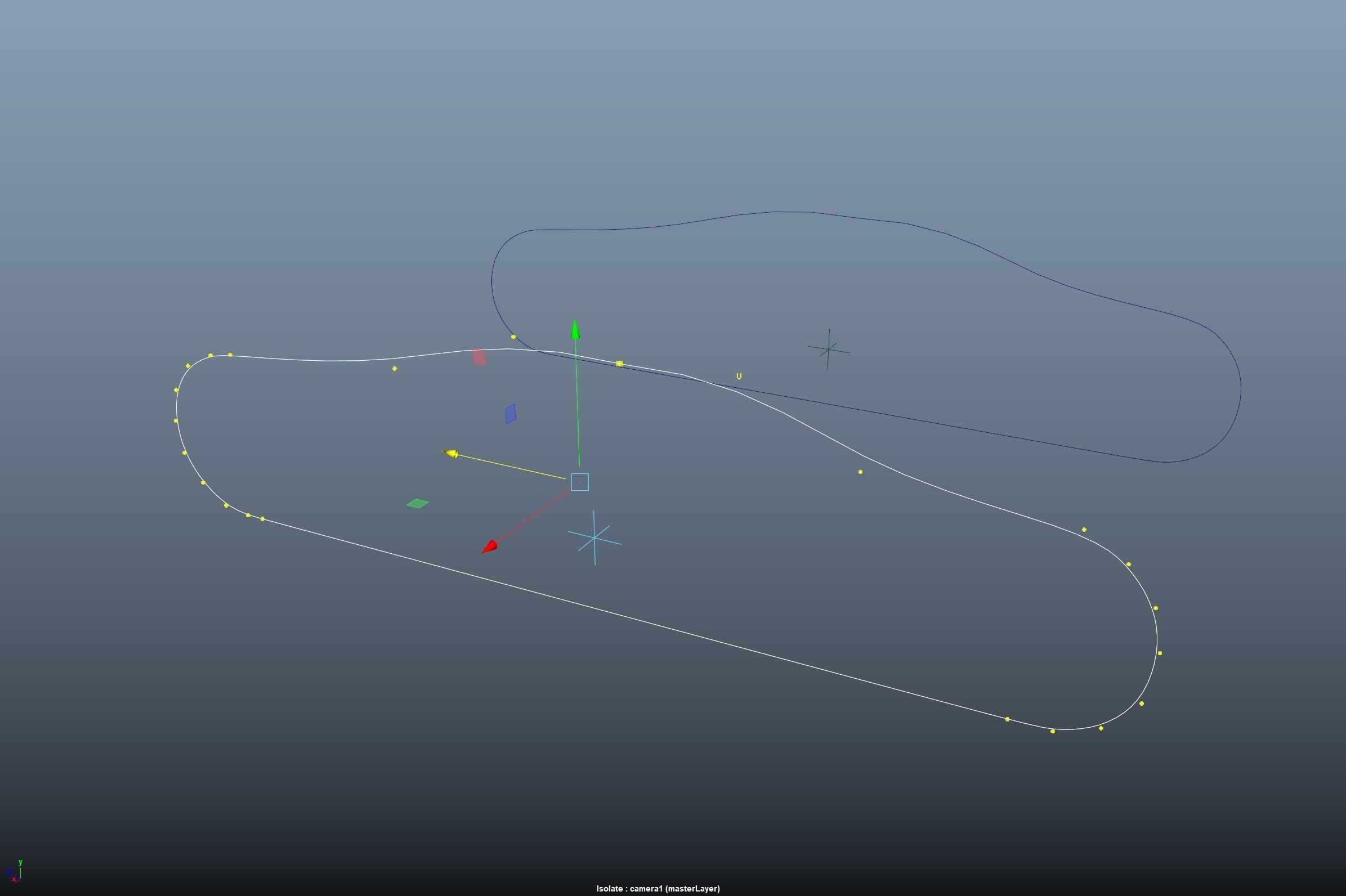 Rigged Maya Tank tracks or Continuous Tracks Low-poly 3D model_6