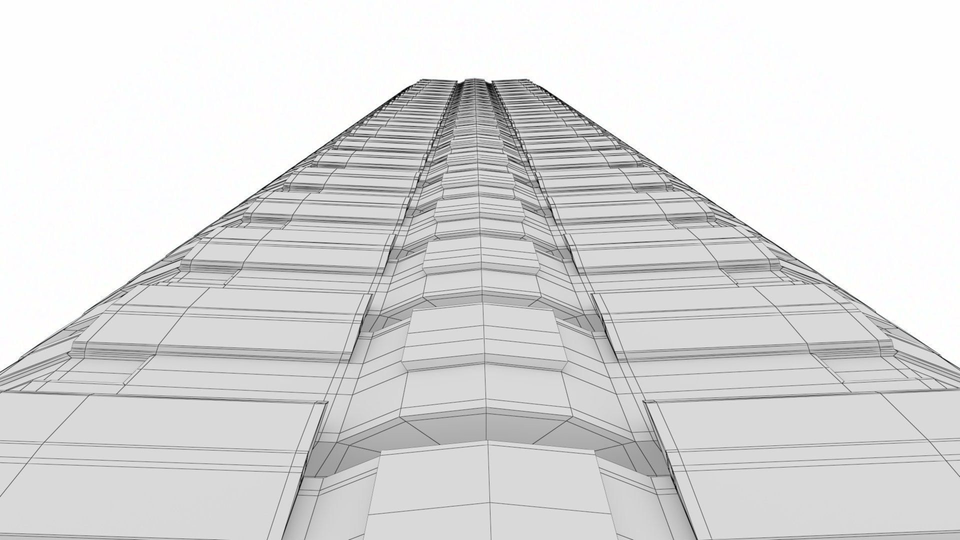 Rigged Maya Tank tracks or Continuous Tracks Low-poly 3D model_32