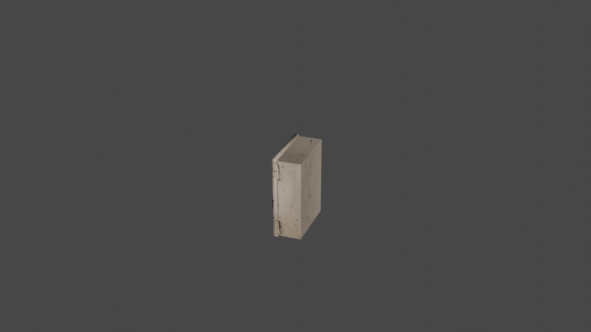 Panel control 14 Low-poly 3D model_8