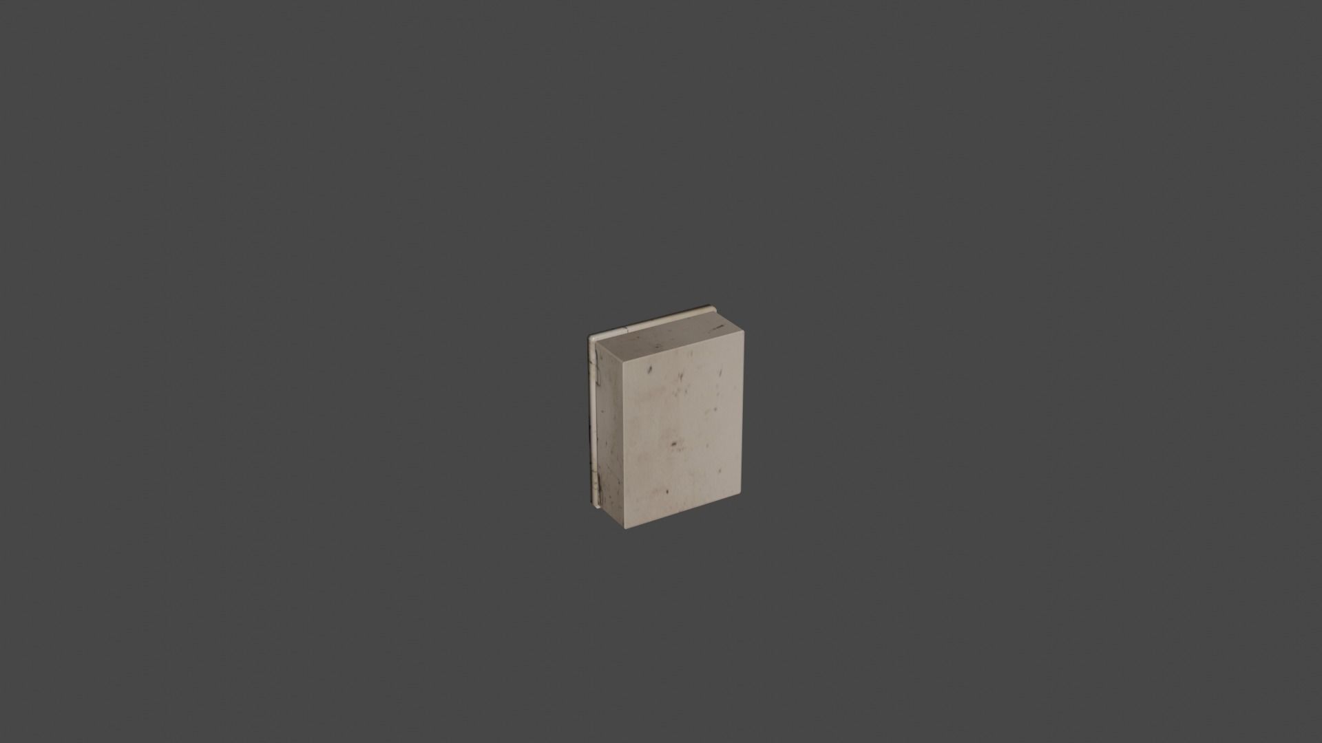 Panel control 14 Low-poly 3D model_11