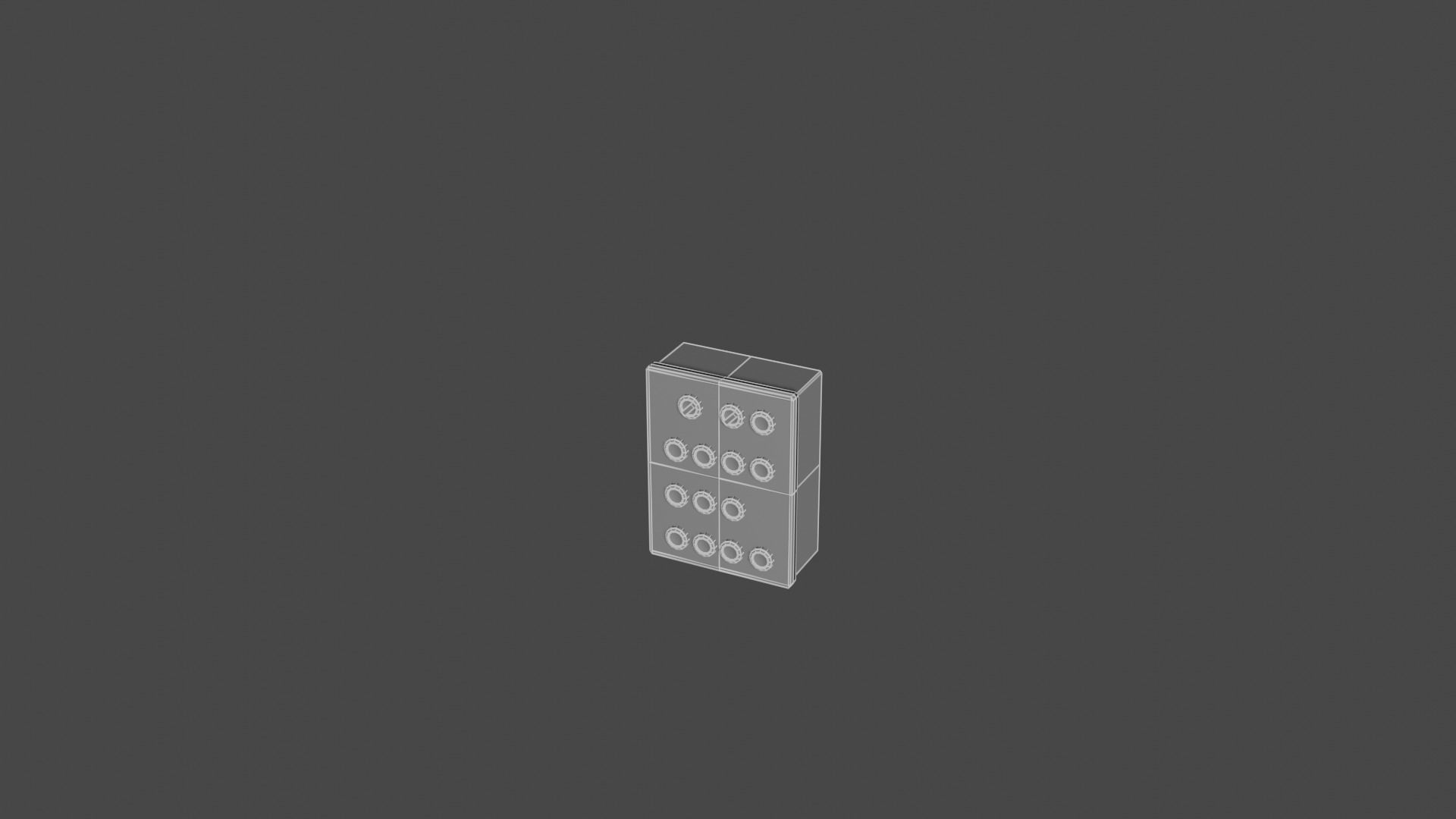 Panel control 14 Low-poly 3D model_76
