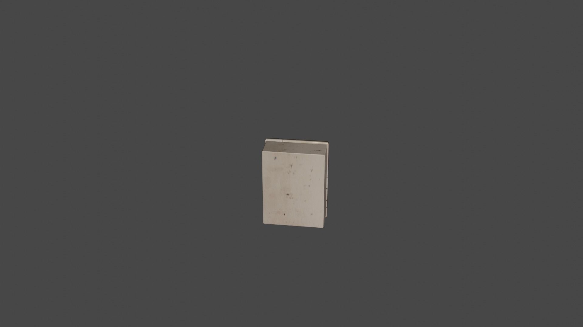 Panel control 14 Low-poly 3D model_15