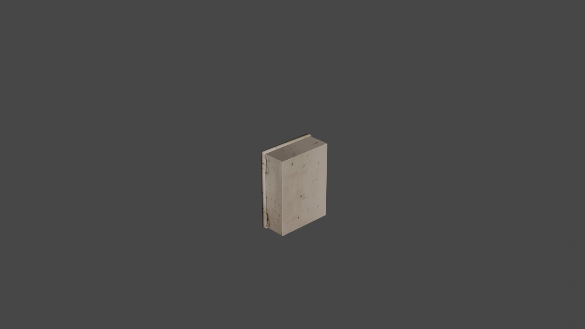 Panel control 14 Low-poly 3D model_10