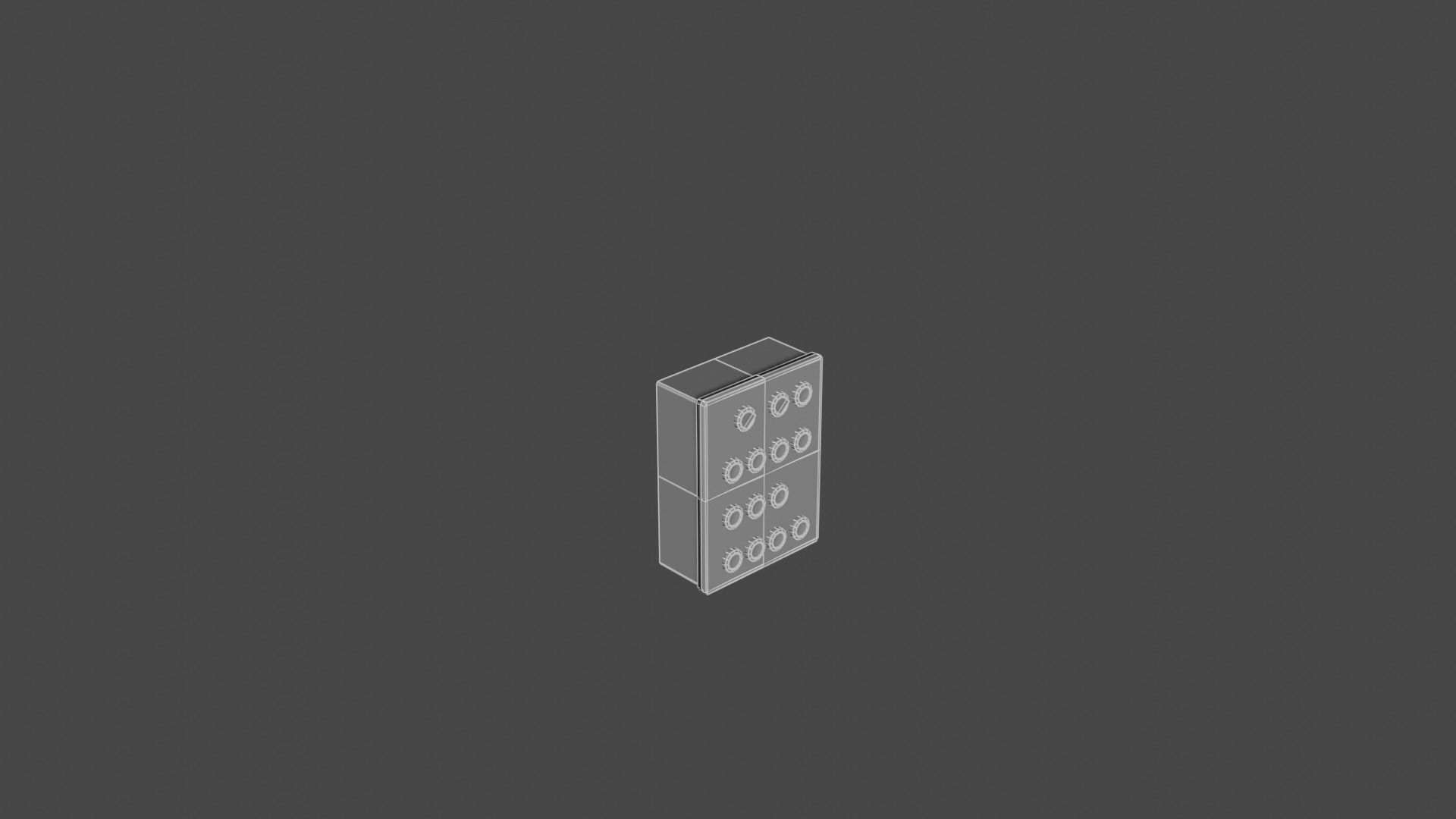 Panel control 14 Low-poly 3D model_70