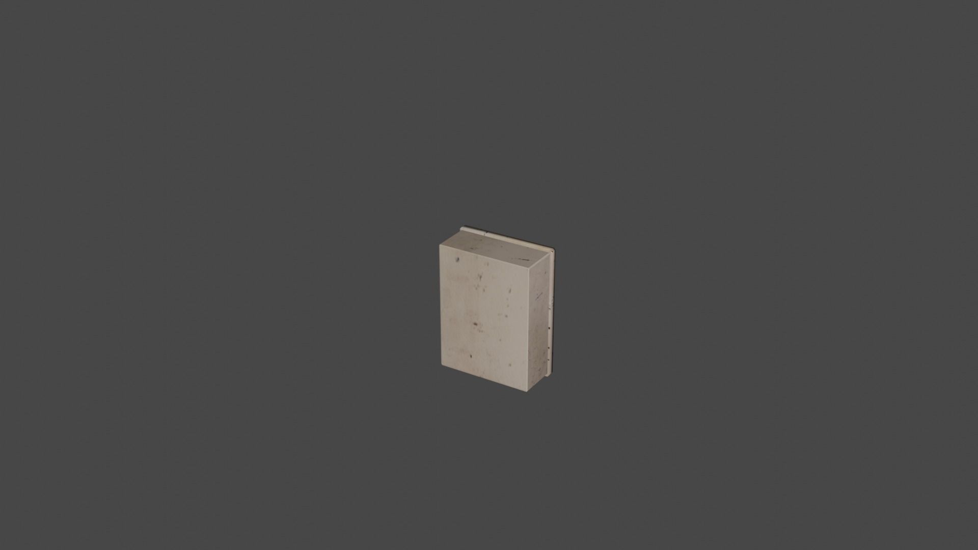 Panel control 14 Low-poly 3D model_18