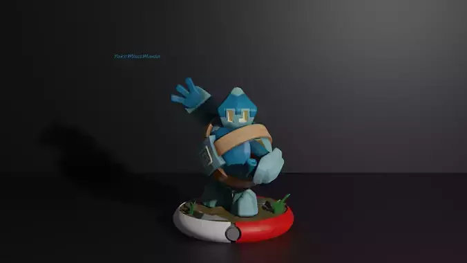 Golett pokemon 3D print model 3D print model