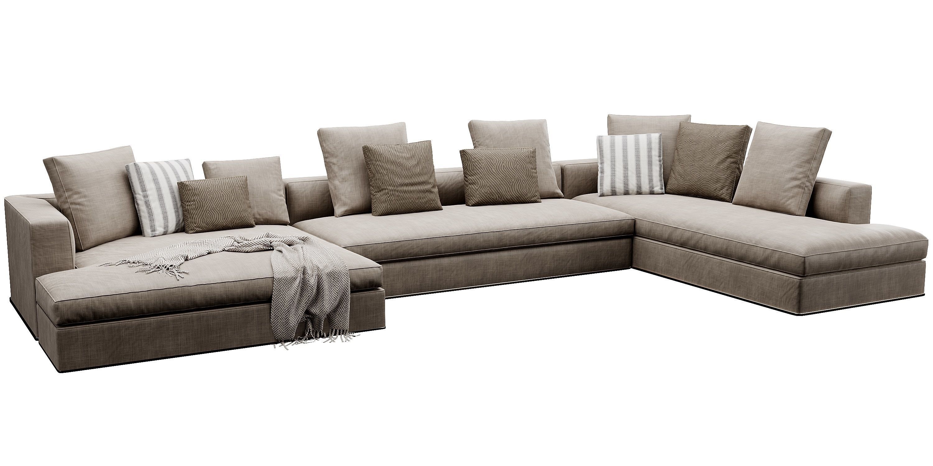 Powell Sofa 3D model_12