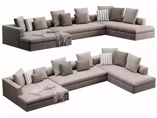 Powell Sofa 3D model