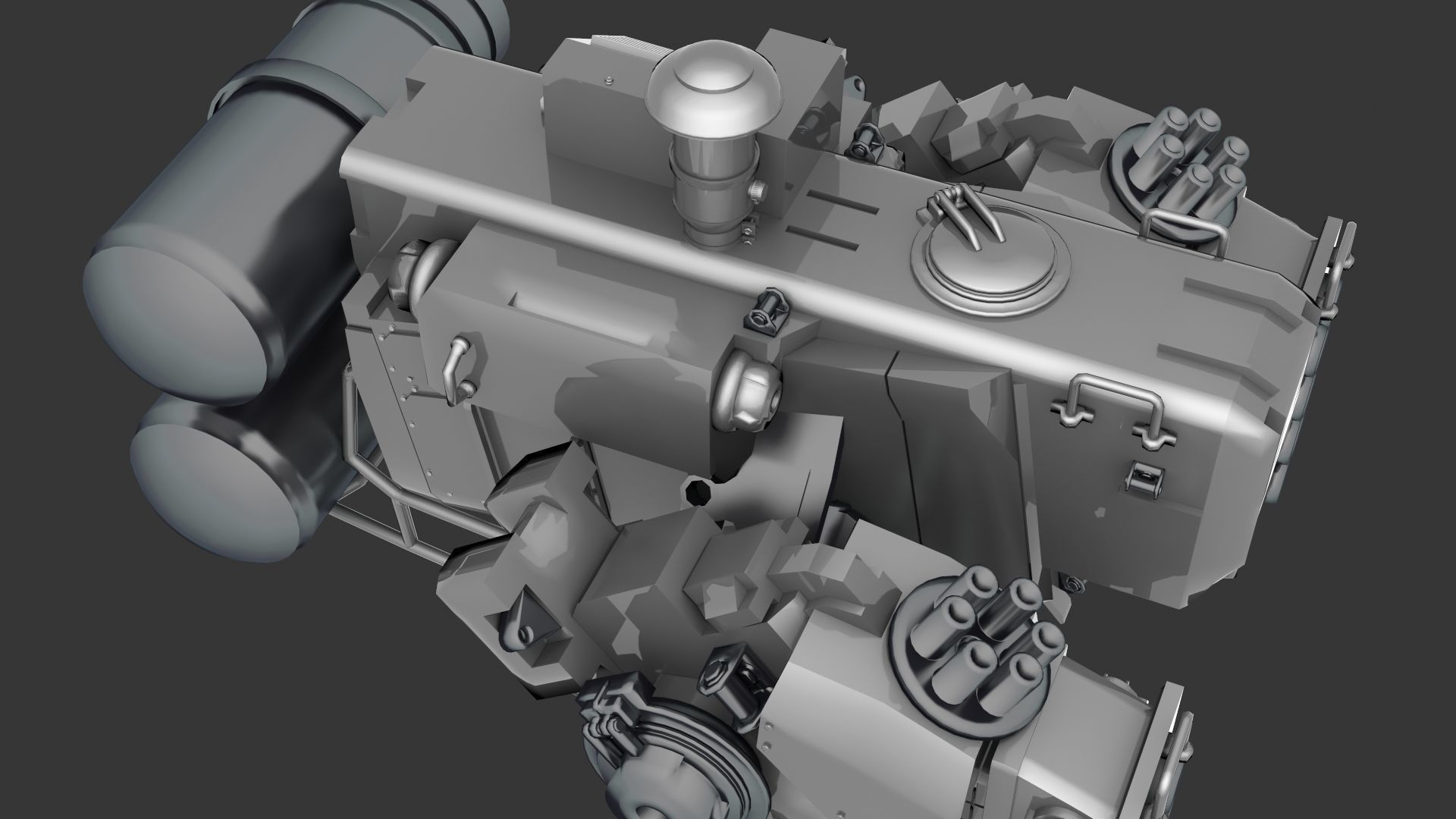 Heavy Mech 3D model_5