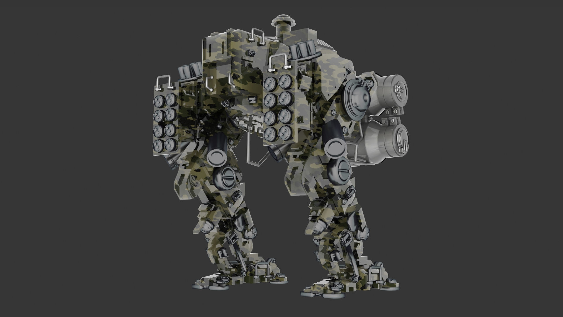 Heavy Mech 3D model_11