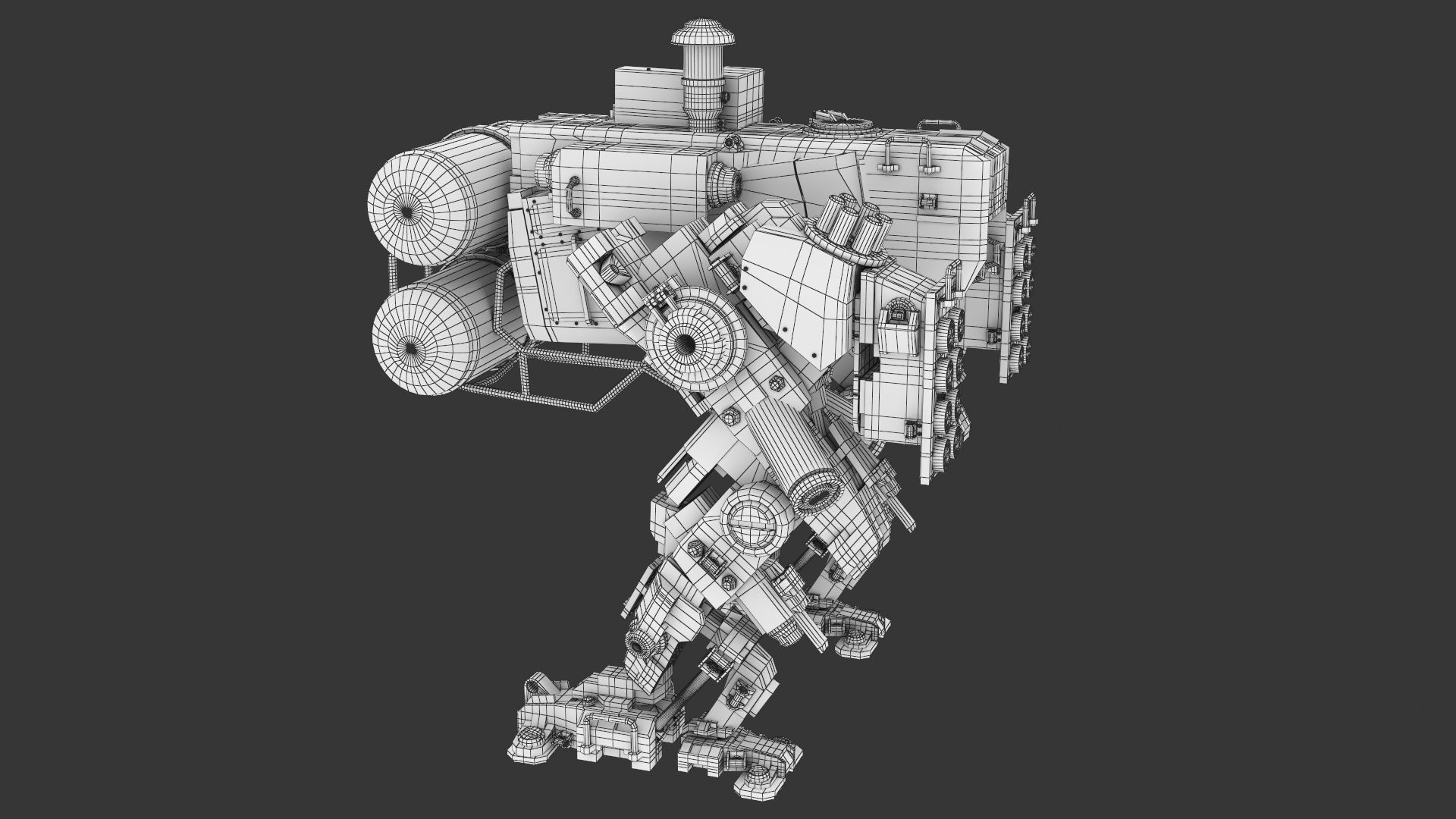 Heavy Mech 3D model_14